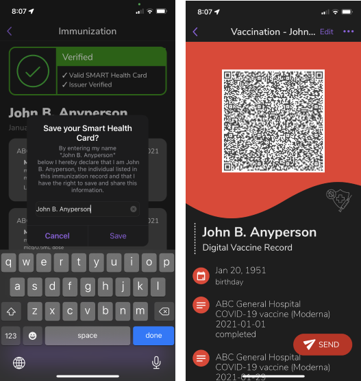 HiHello Introduces Support for Vaccine QR Codes Blog
